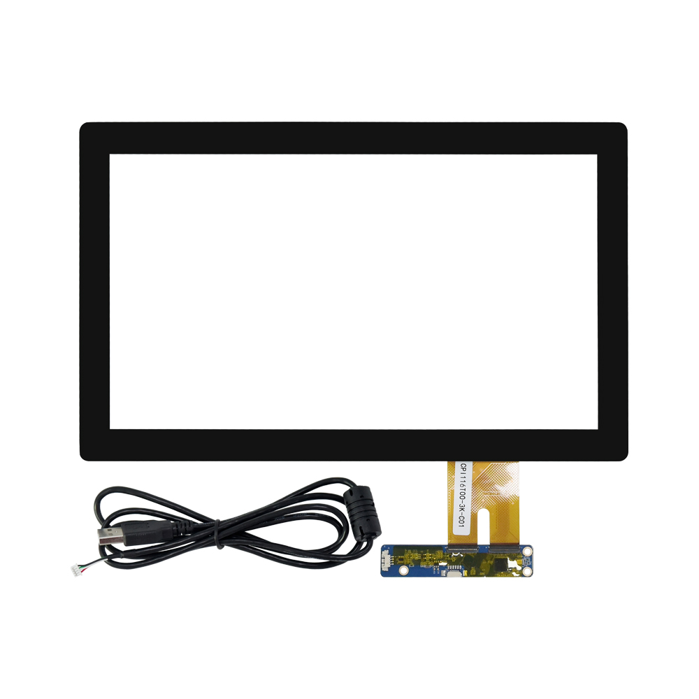 Capacitive touch film, anti-glare