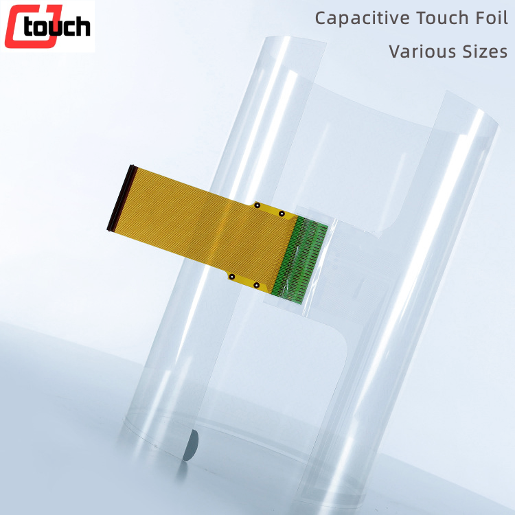 Capacitive touch film is a touch film with high sensitivity and good surface hardness. It is a touch technology built on the principle of capacitance and has good touch characteristics that enable multi-touch and can accurately measure the position of the finger on the touch screen. In addition, it also has durability and reliability, and can resist high pressure, humidity and pollution, and can work for a long time in harsh environments.